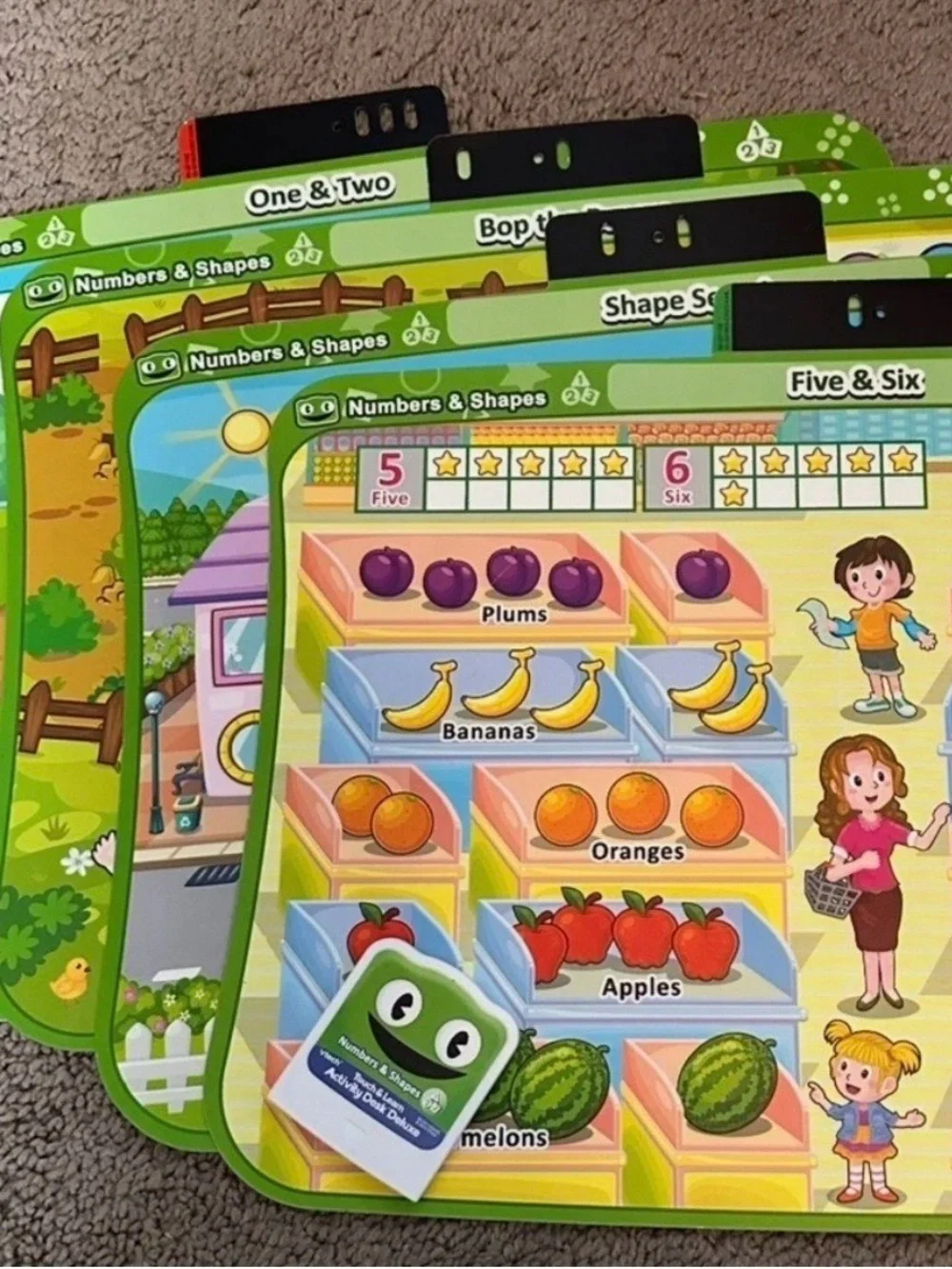 V-Tech Touch & Learn Activity Desk Deluxe Expansion Pack - 8 Double Sided Pages